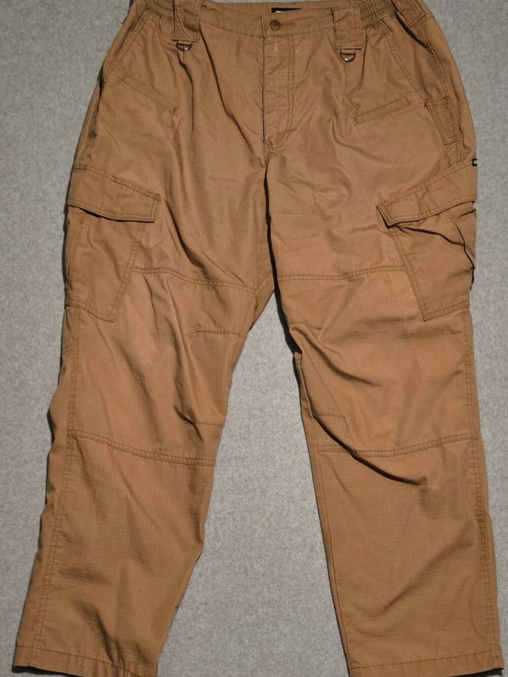 CQR Tactical Cargo Pants Men's 38x30 Dark Tan Work EMT